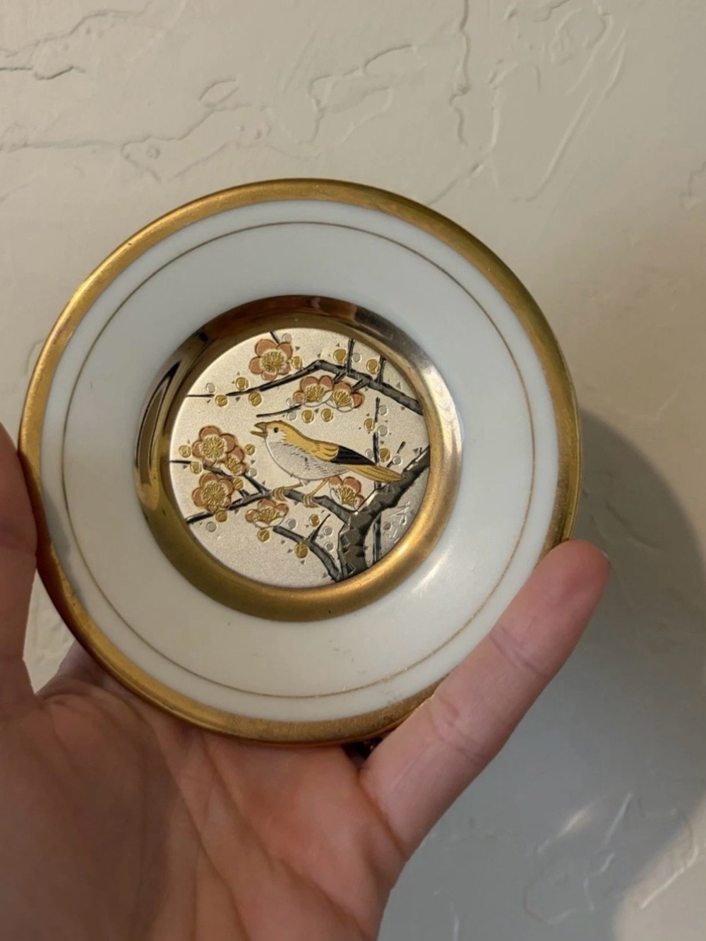 Vintage Japanese Chokin, Small Japanese Art, A. L. “AL” Story Potentate 1991